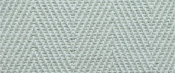 Bamboo Mat flexible clay cladding — herringbone bamboo weave, four tones