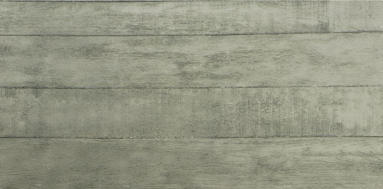Concrete Plank flexible clay cladding — board-marked concrete, six tones