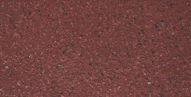Designer Stone flexible clay cladding in shade Lakha Red Granite