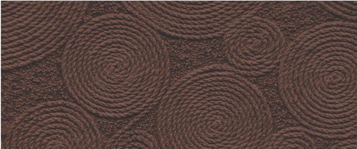 Rattan Knit flexible clay cladding in shade CR-1